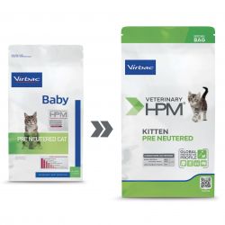 Virbac Veterinary HPM Baby Pre Neutered Cat - JungleVet