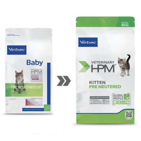 Virbac Veterinary HPM Baby Pre Neutered Cat - JungleVet Virbac Veterinary HPM Baby Pre Neutered Cat - JungleVet