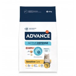 Advance Active Defense Chat Sterilized Sensitive Care Saumon - JungleVet
