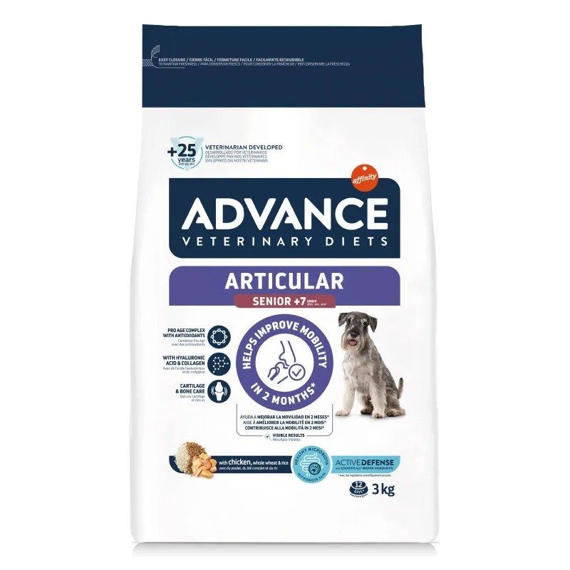 Advance Chien Articular Senior +7 Poulet - JungleVet Advance Chien Articular Senior +7 Poulet - JungleVet