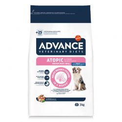 Advance Chien Atopic Medium Maxi Truite sac de 3 kg - JungleVet