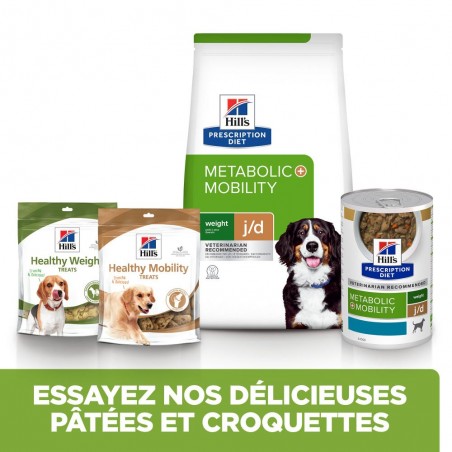 Hill's Prescription Diet Chien J/D Metabolic+Mobility pour Chien au Poulet - JungleVet Hill's Prescription Diet Chien J/D Metabolic+Mobility pour Chien au Poulet - JungleVet