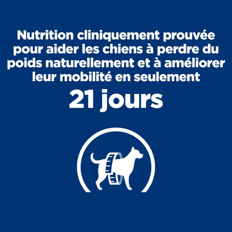 Hill's Prescription Diet Chien J/D Metabolic+Mobility pour Chien au Poulet - JungleVet Hill's Prescription Diet Chien J/D Metabolic+Mobility pour Chien au Poulet - JungleVet